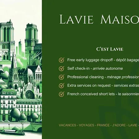 Lavie Maison Luminous Near Montmartre Parigi